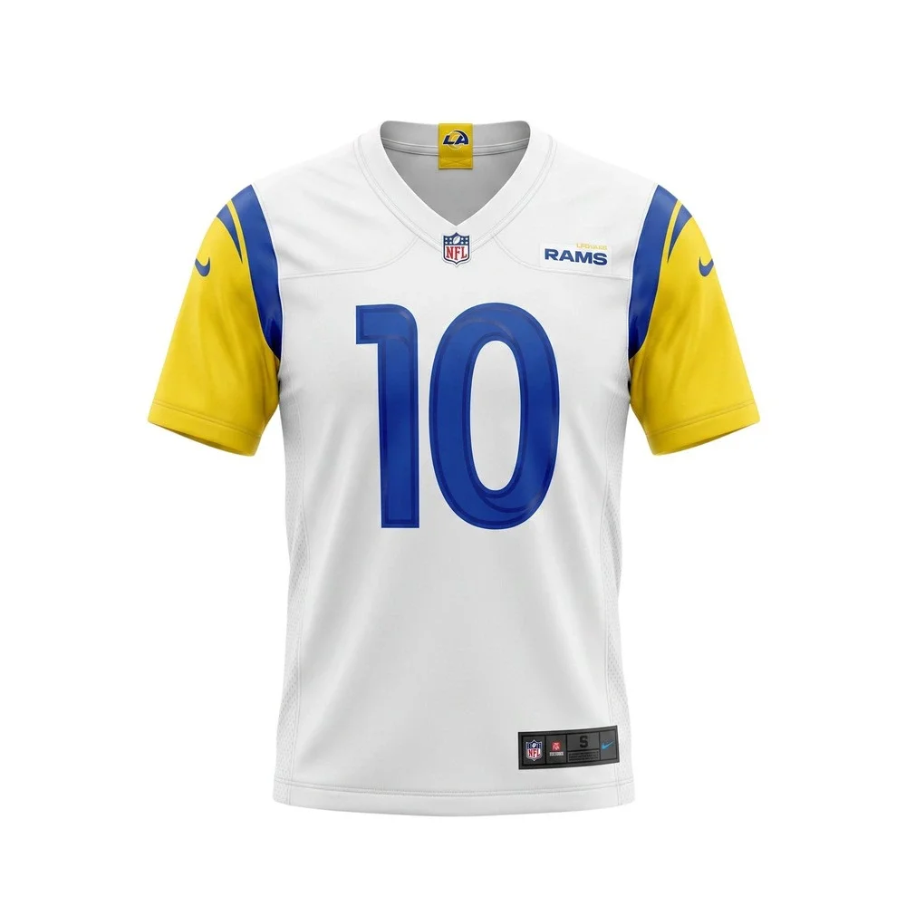 Nike Los Angeles Rams Cooper Kupp 10 Jersey Mens Small White Road NFL New
